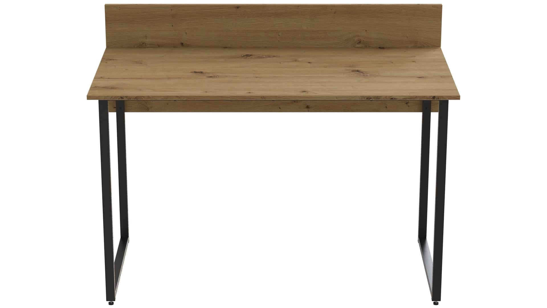 Комп'ютерний стіл Ferrum-decor Скай ДСП 32 мм 75x120x60 см Чорний/Дуб Артизан (FRD-106995)