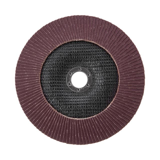 Диск шліфувальний пелюстковий Intertool 180x22 мм зерно K120 (BT-0232) - фото 2