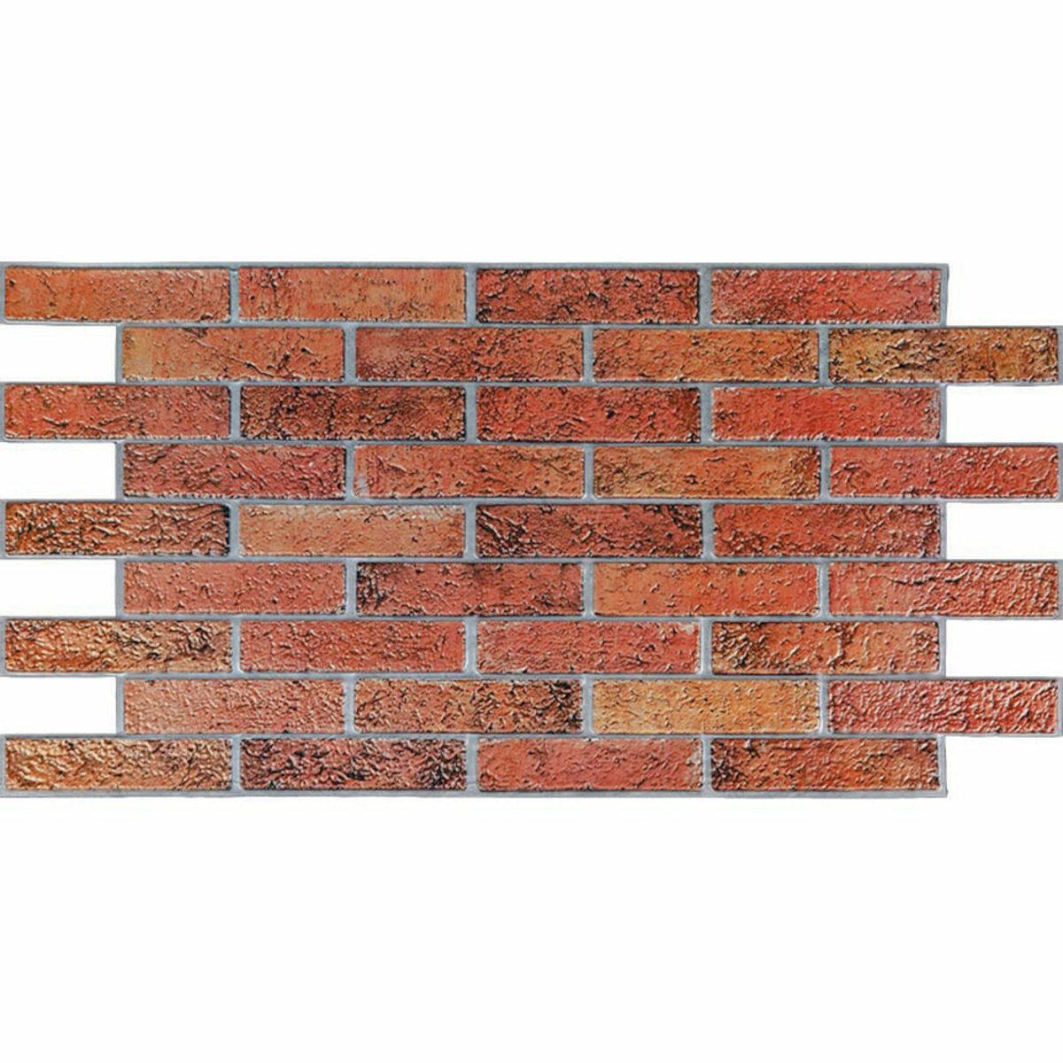 Панель декоративная Sticker Wall SW-00001558 ПВХ 960х480х4 мм Коричневый (991943587)