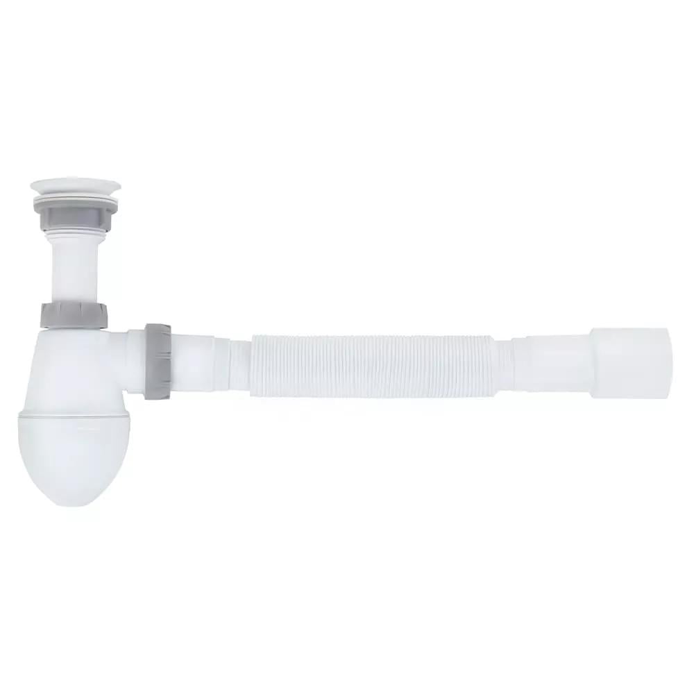 Сифон для раковини ITAL U1011 STE12300043 1 1/4" впуск Білий (236359)