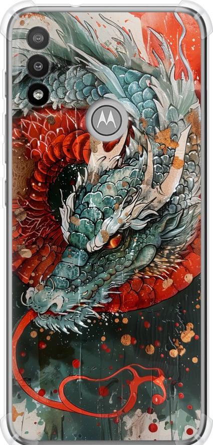 Чехол на Motorola E20 Стихия огня (6101sp-2509-42517)