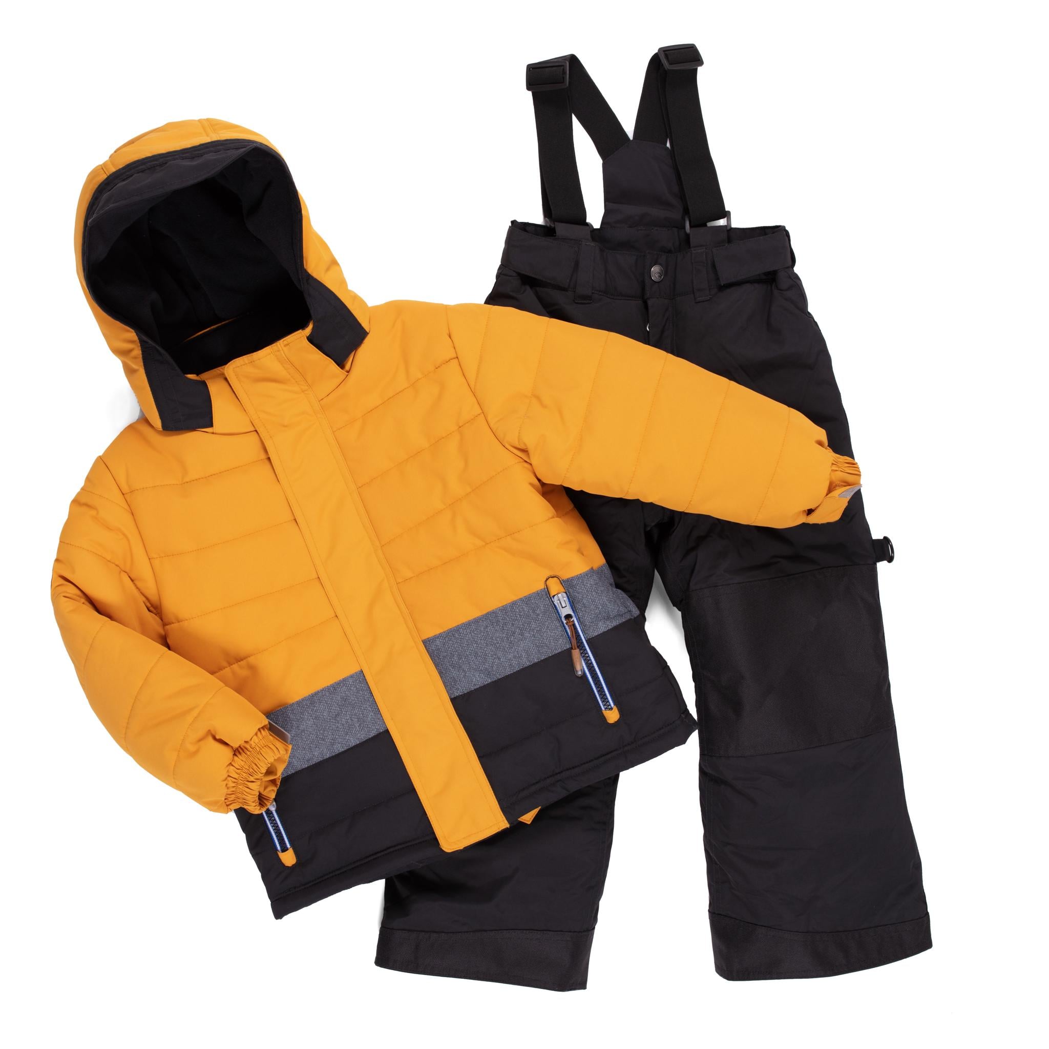 Детский зимний комплект для мальчика Peluche&Tartine F20M69EG 114-122 см Ярко-желтый (F20M69EG-Goldencitrus-6)