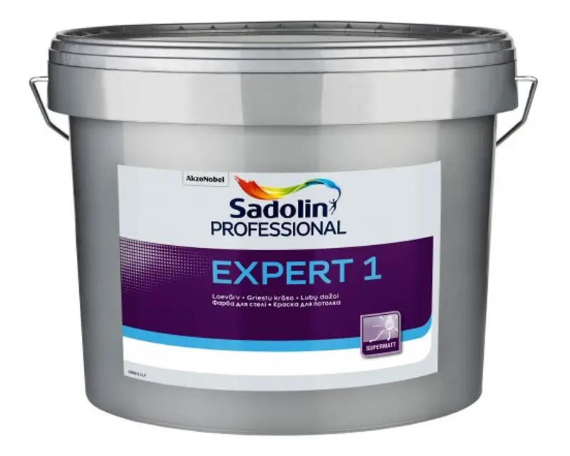 Краска для потолка Sadolin Expert 1 глубокоматовая 2,5 л Белый BW (2889938448) Краска для потолка Sadolin Expert 1 глубокоматовая 2,5 л Белый BW (2889938448)
