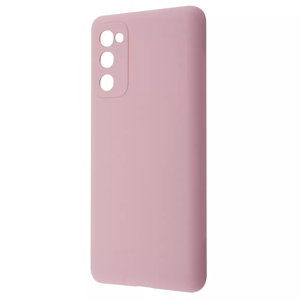 Чохол однотонний WAVE Full Silicone Cover Samsung Galaxy S20 FE (G780F) pink sand