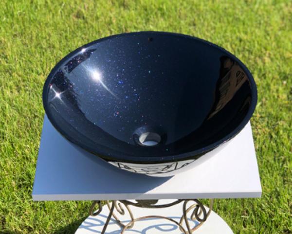 Умивальник Snail Камелія 425х425 мм Ніч (147В220) - фото 4 Умивальник Snail Камелія 425х425 мм Ніч (147В220) - фото 4