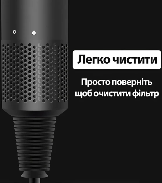 Фен UFT Hairdryer з 5 різними насадками для швидкого сушіння 1600 Вт - фото 6 Фен UFT Hairdryer з 5 різними насадками для швидкого сушіння 1600 Вт - фото 6