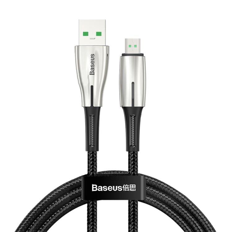Кабель Baseus Waterdrop Cable USB For Micro 4A 1 м Black