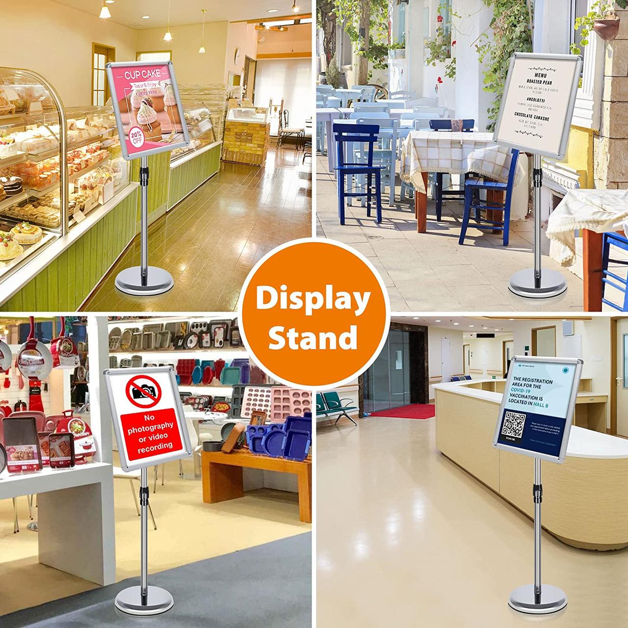 Стенд информационный Flexible A3 с безопасным уголком - фото 9