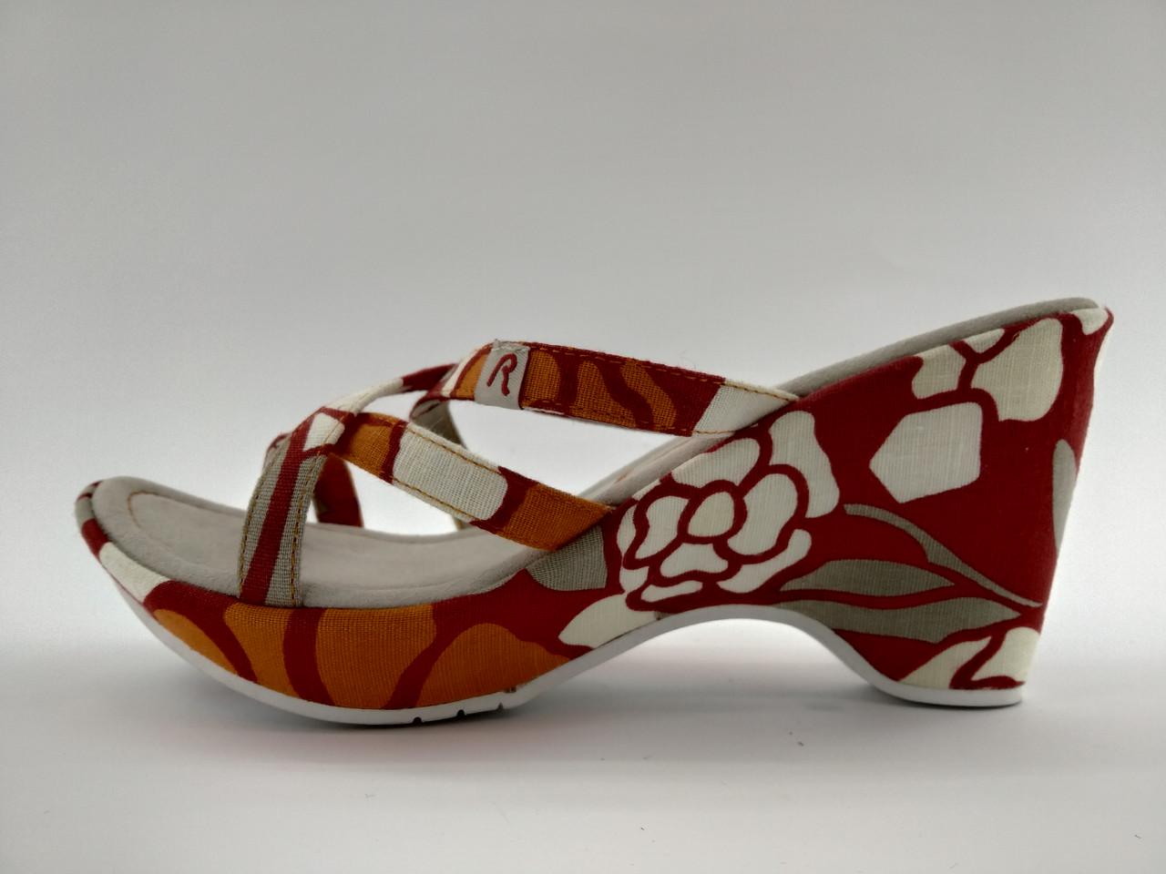 Шльопанці жіночі на танкетці Replay №02 р. 36 23,5 см Червоний (996900544)