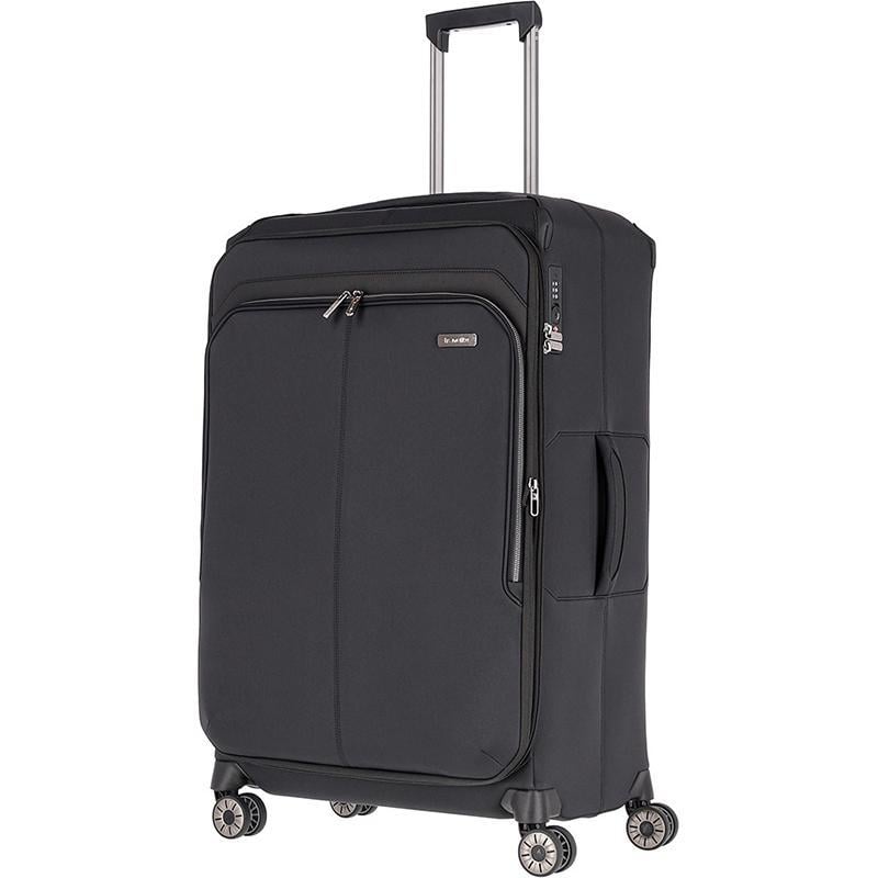 Чемодан на 4 колесах Travelite Priima L 91/102 л Black (TL091649-01) - фото 1