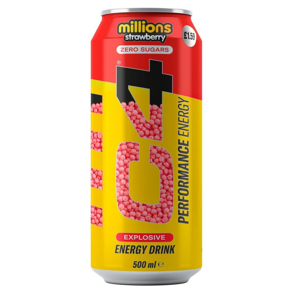 Энергетик Cellucor C4 Energy Strawberry 500 мл