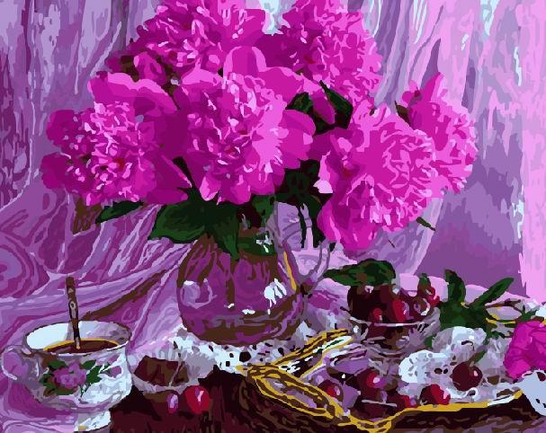 Картина по номерам Brushme Пионы 40х50 см (GX5071)