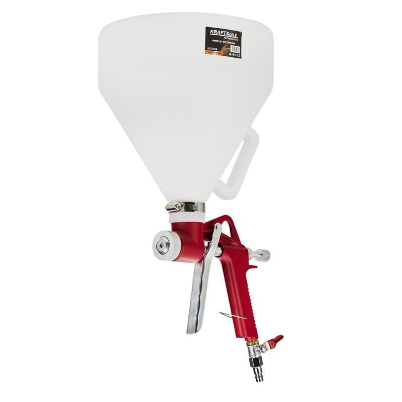 Пістолет для штукатурки пневматичний Kraft&Dele KD2094 5 л з 3 форсунками