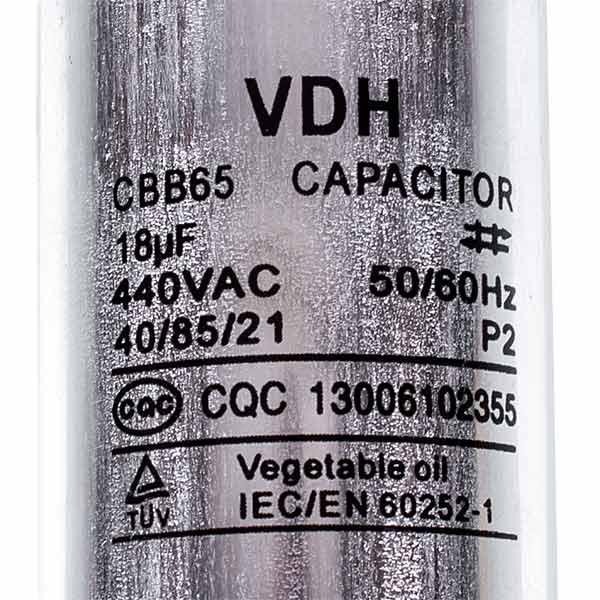 Конденсатор CBB65 18uF 450V (00000043465) - фото 2