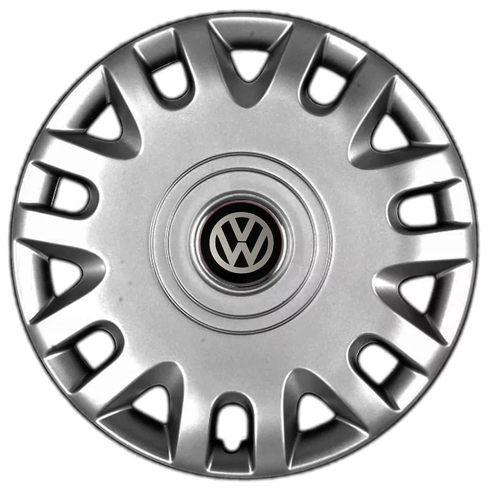 Колпаки SJS 333 с логотипом Volkswagen R15 4 шт. Серебристый (2654558735)