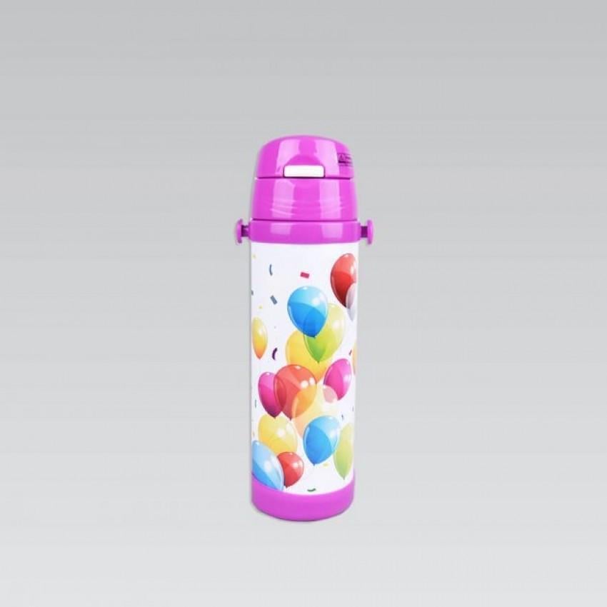Термос с трубочкой Maestro MR-1640-50 500 мл Pink (1724169060)