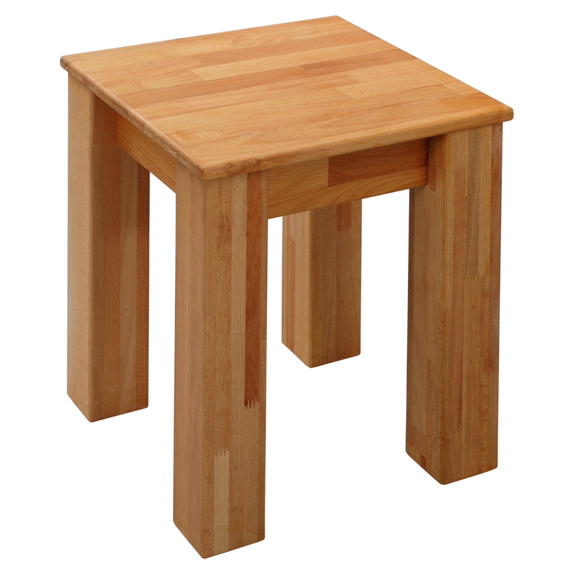 Табурет KROKWOOD BONN з масиву буку 350x350x450 мм