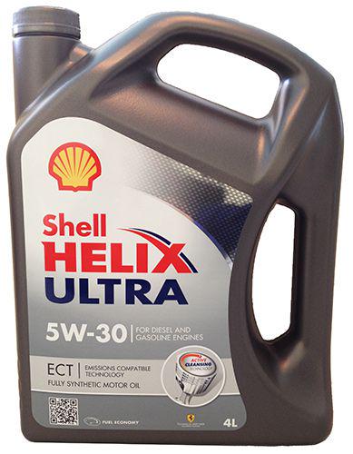 Моторна олива Shell Helix Ultra ECT 5W-30 4 л