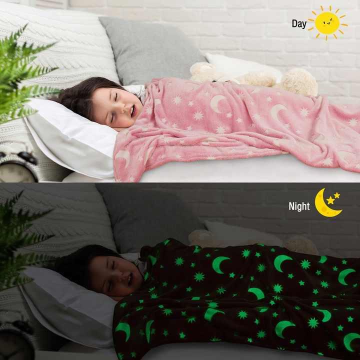 Плед дитячий з мікрофібри Magic Blanket 120х150 см Рожевий - фото 6