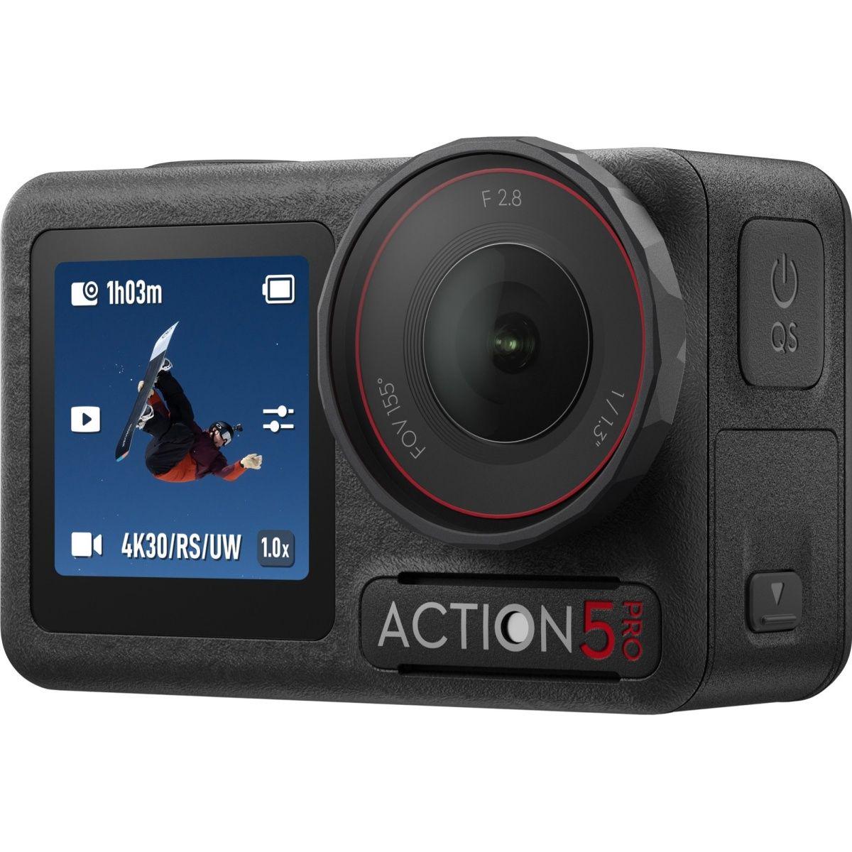 Экшн-камера DJI Osmo Action 5 Pro Adventure Combo Black - фото 2
