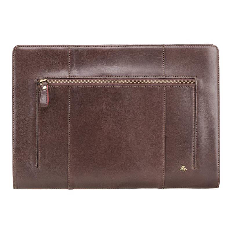 Папка для документов кожаная Visconti Hanz Brown (ML26 BR)
