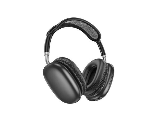 Наушники Bluetooth Borofone BO22 Plus Elegant BT headphones Deep Space 800 mAh Black