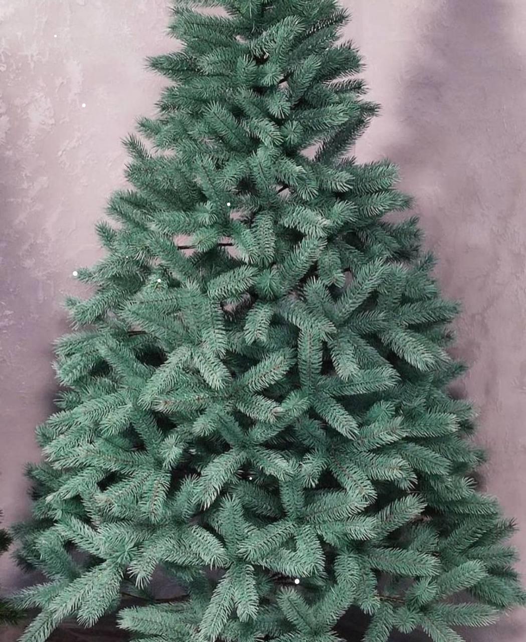 Штучна ялинка лита Буковельська з металевою підставкою 2,50 м Блакитний (NYT15123) - фото 6 Штучна ялинка лита Буковельська з металевою підставкою 2,50 м Блакитний (NYT15123) - фото 6