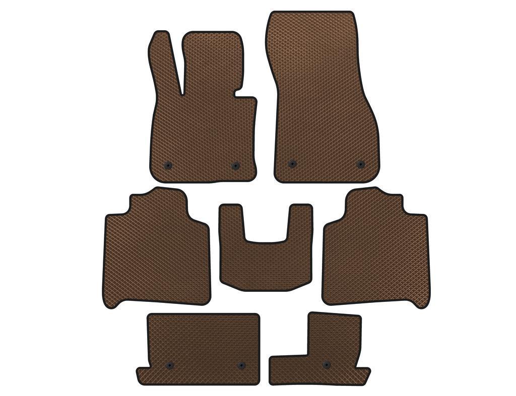Коврики Digital Designs EVA Для F46 3 ряда для BMW 2 серия Active Tourer F45/46 2014-2021 гг. этилвинилацетат Коричневый (141442)