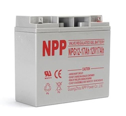 Батарея гелевая NPP аккумуляторная 12 V 17 Ah