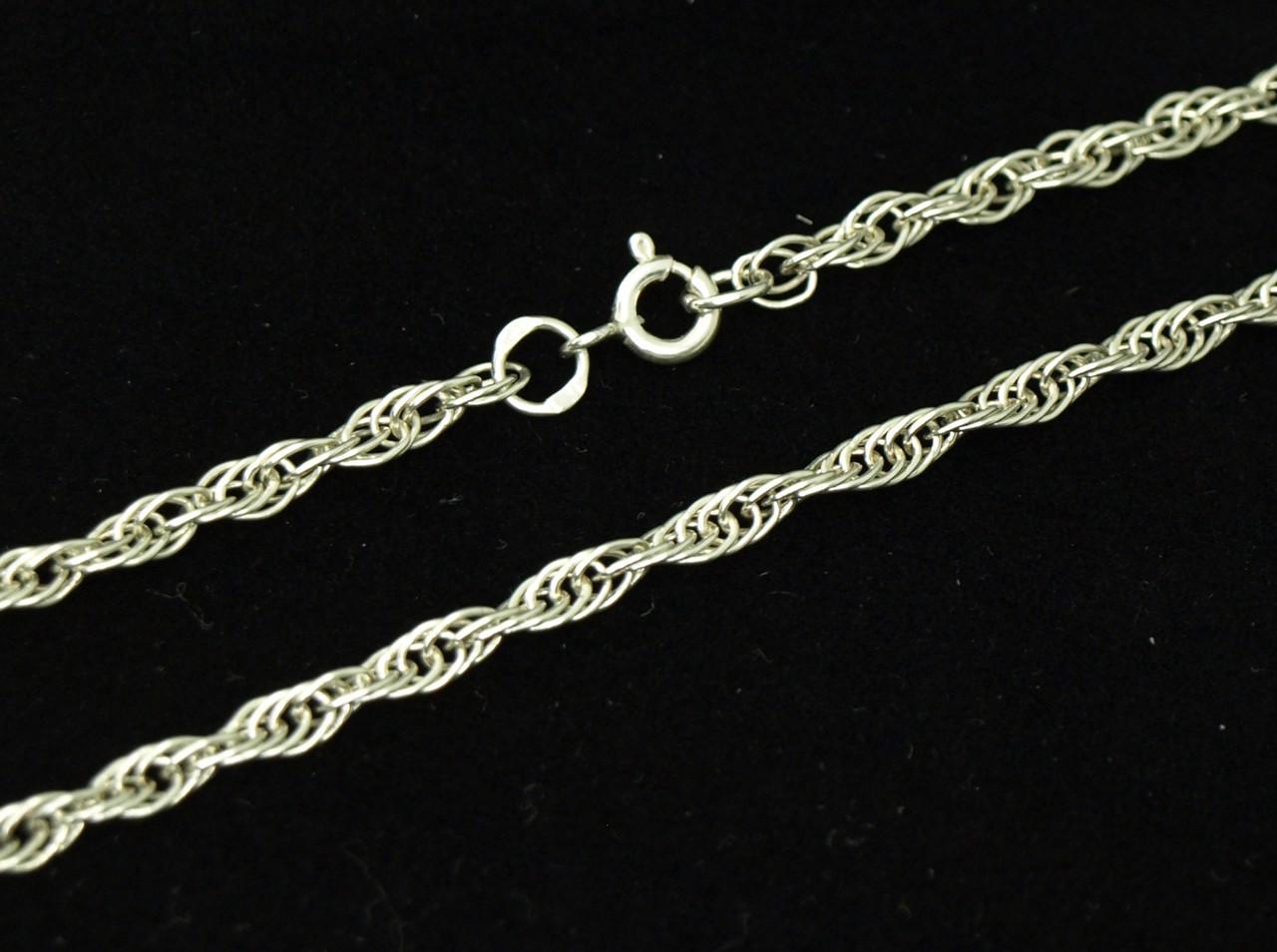 Цепочка из серебра проба 925 50 см (А-46А) - фото 2 Цепочка из серебра проба 925 50 см (А-46А) - фото 2