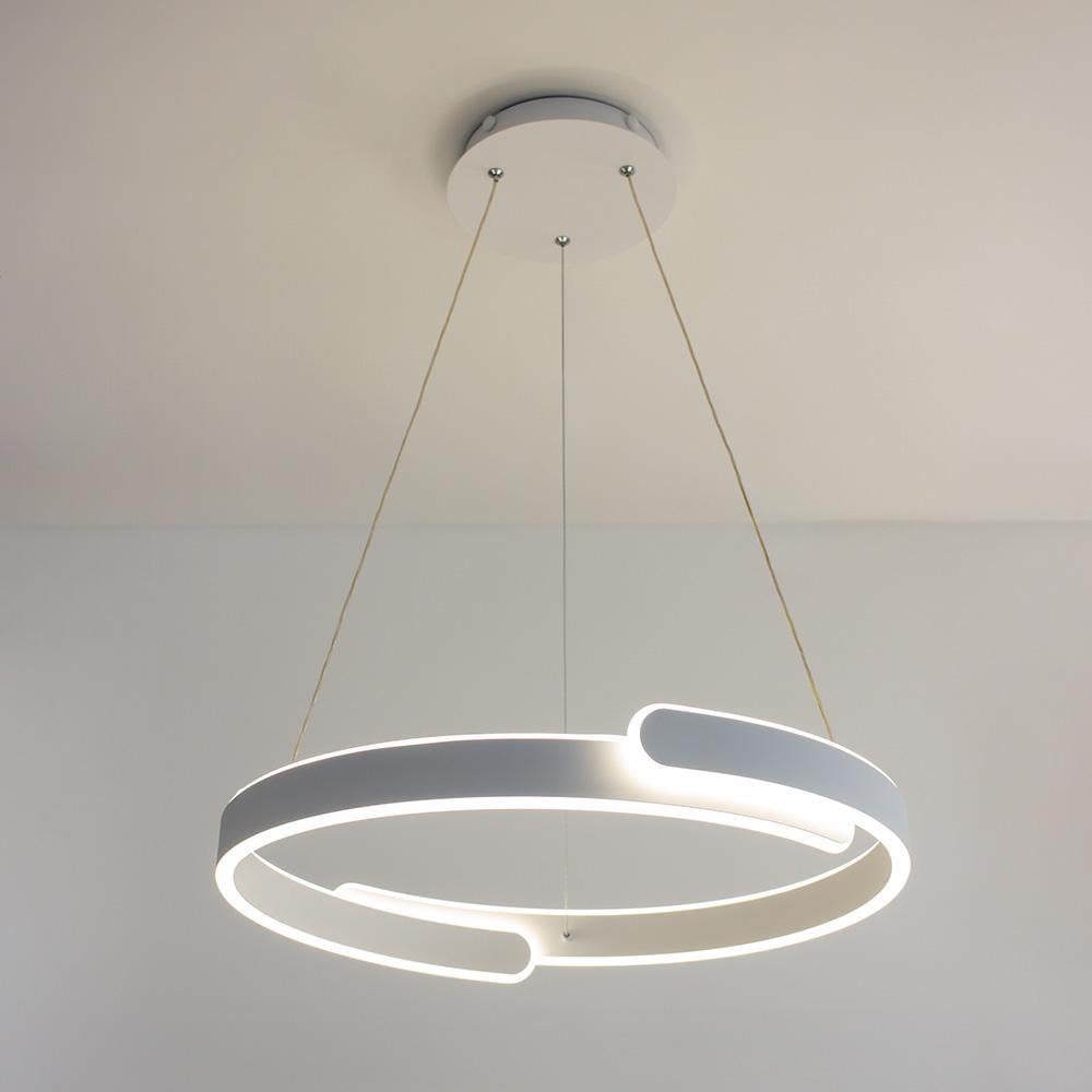 Люстра-смарт светодиодная подвесная ESLLSE HIPPO 90 Вт 500x1200 мм Белый