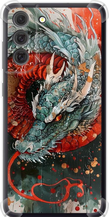 Чехол на Samsung Galaxy S21 FE Стихия огня (6101sp-2302-42517)