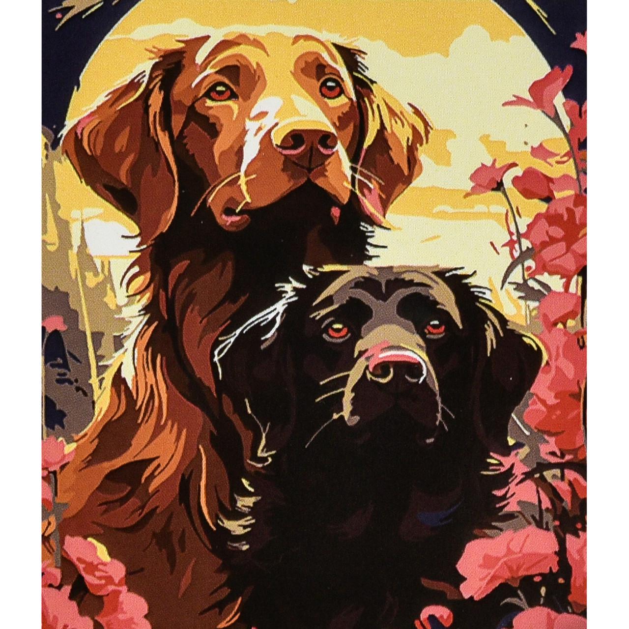 Картина по номерам Strateg Премиум Друзья 30х40 см (SS1190)