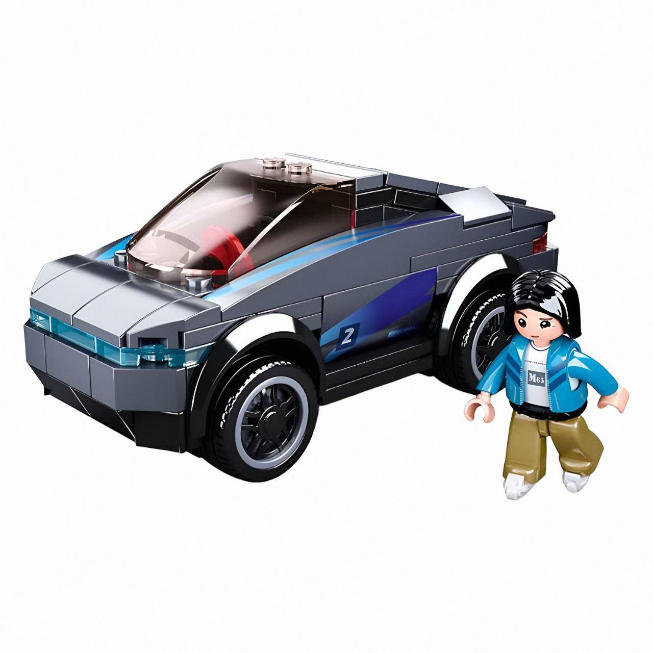 Конструктор Sluban M38-B0901 машинка с фигуркой от 6 лет 136 деталей (27815417)
