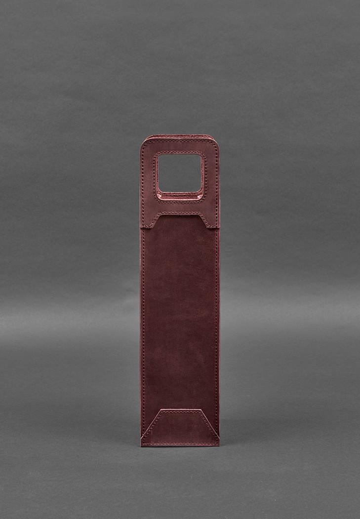 Чехол кожаный для вина 2.0 Crazy Horse Бордовый (A-027942) Чехол кожаный для вина 2.0 Crazy Horse Бордовый (A-027942)