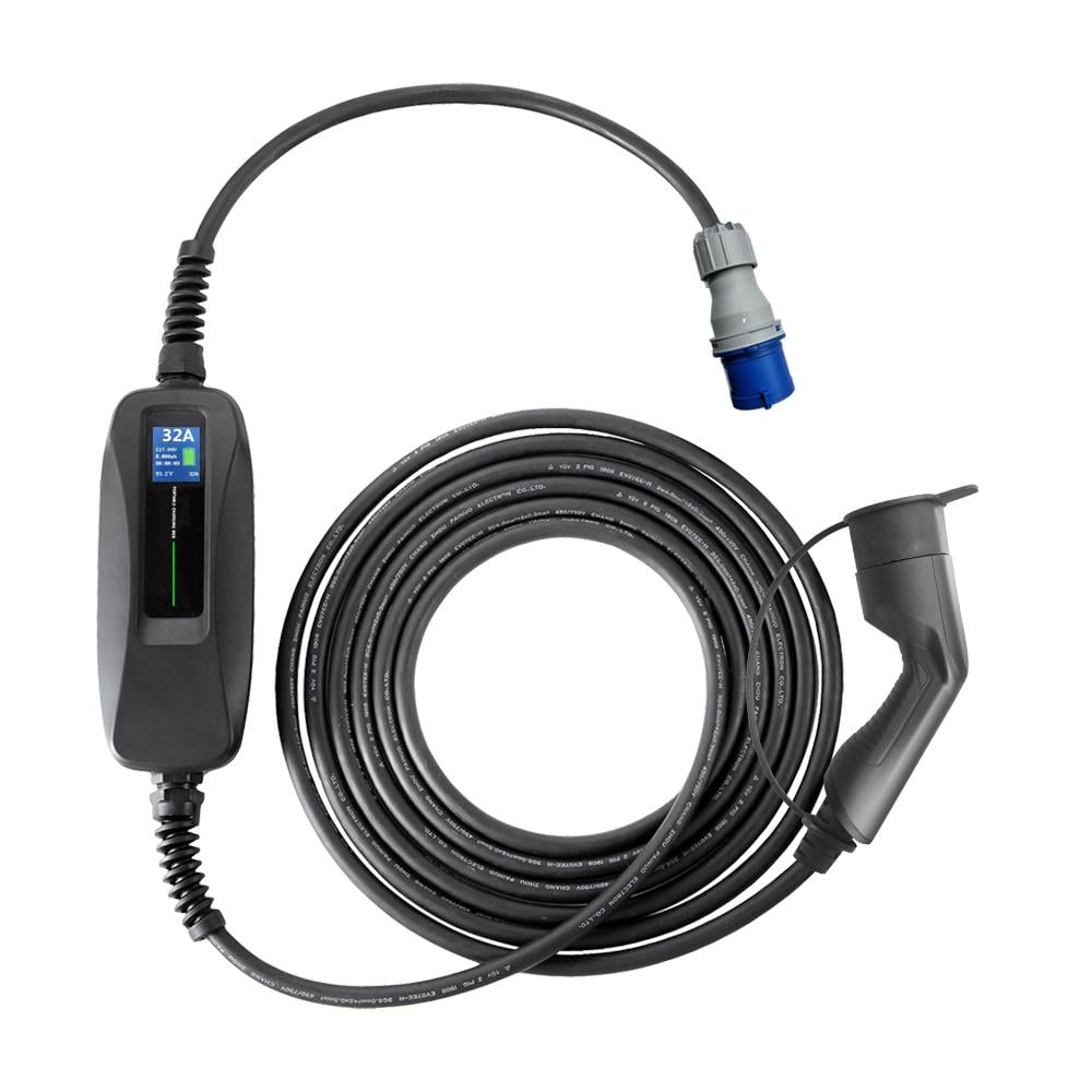 Зарядна станція Besen BS-PCD040 10-16-24-32A 230 В 7,4 кВт роз'єм Type 2 5 м (BS-PCD040 M Type 2)