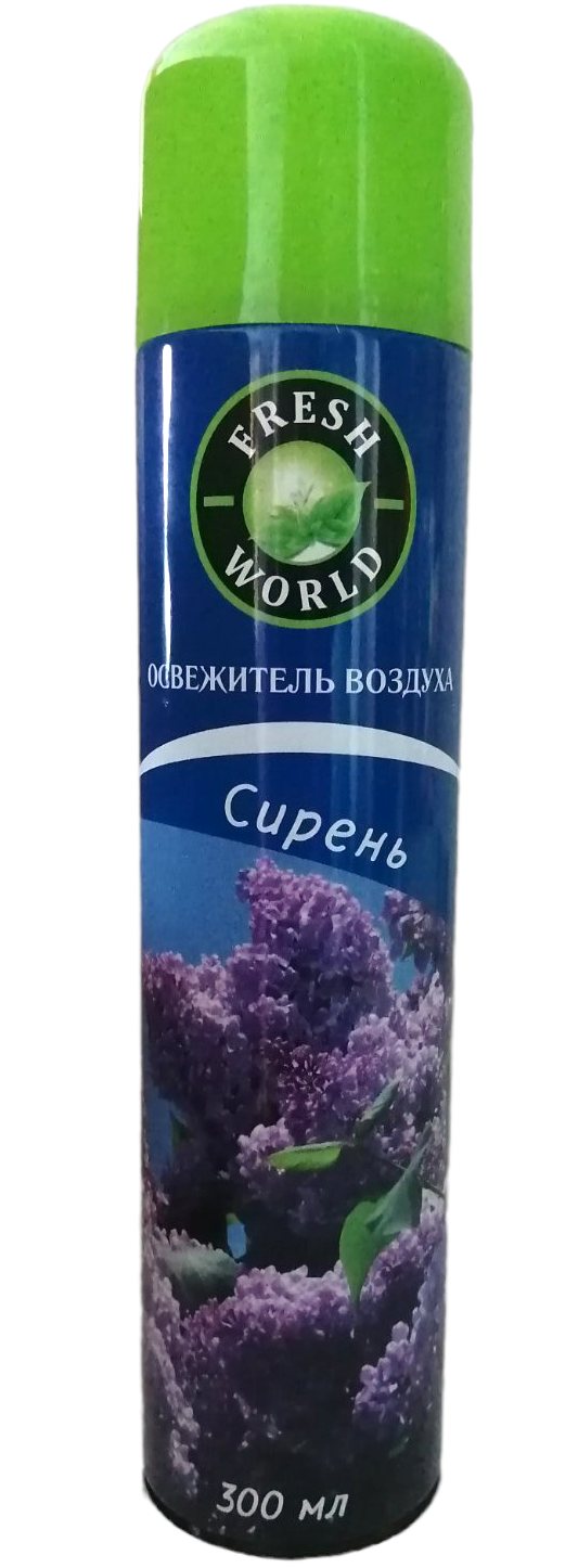 Освіжувач повітря Fresh World Бузок 300 мл (8587)