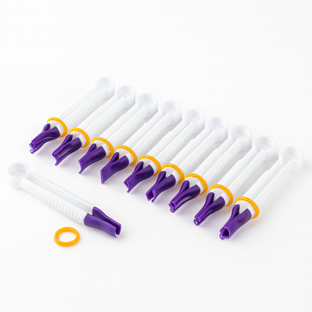 Щипцы пластиковые Empire EM8127 кондитерские для декорирования 10 см 10 шт. (560098)