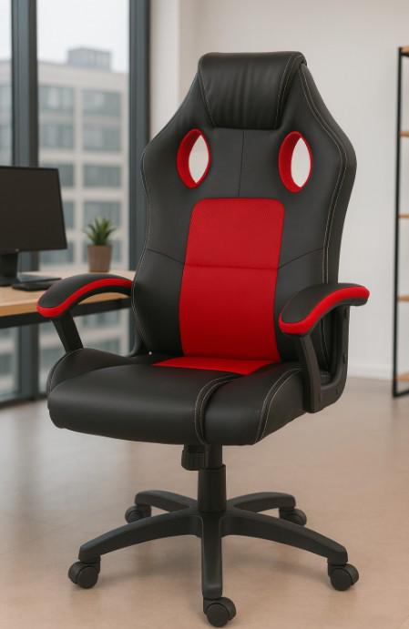 Крісло геймерське Bonro YS-6056 червоний (3913) - фото 3