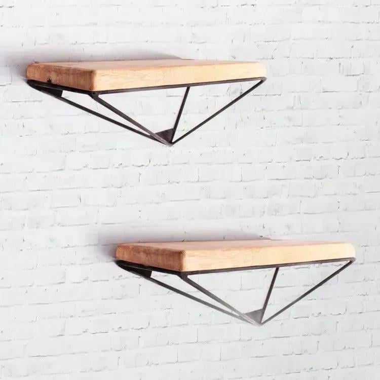 Комплект настінних полиць EcoLoft IN-2634 в стилі лофт 2 шт. (26483431)