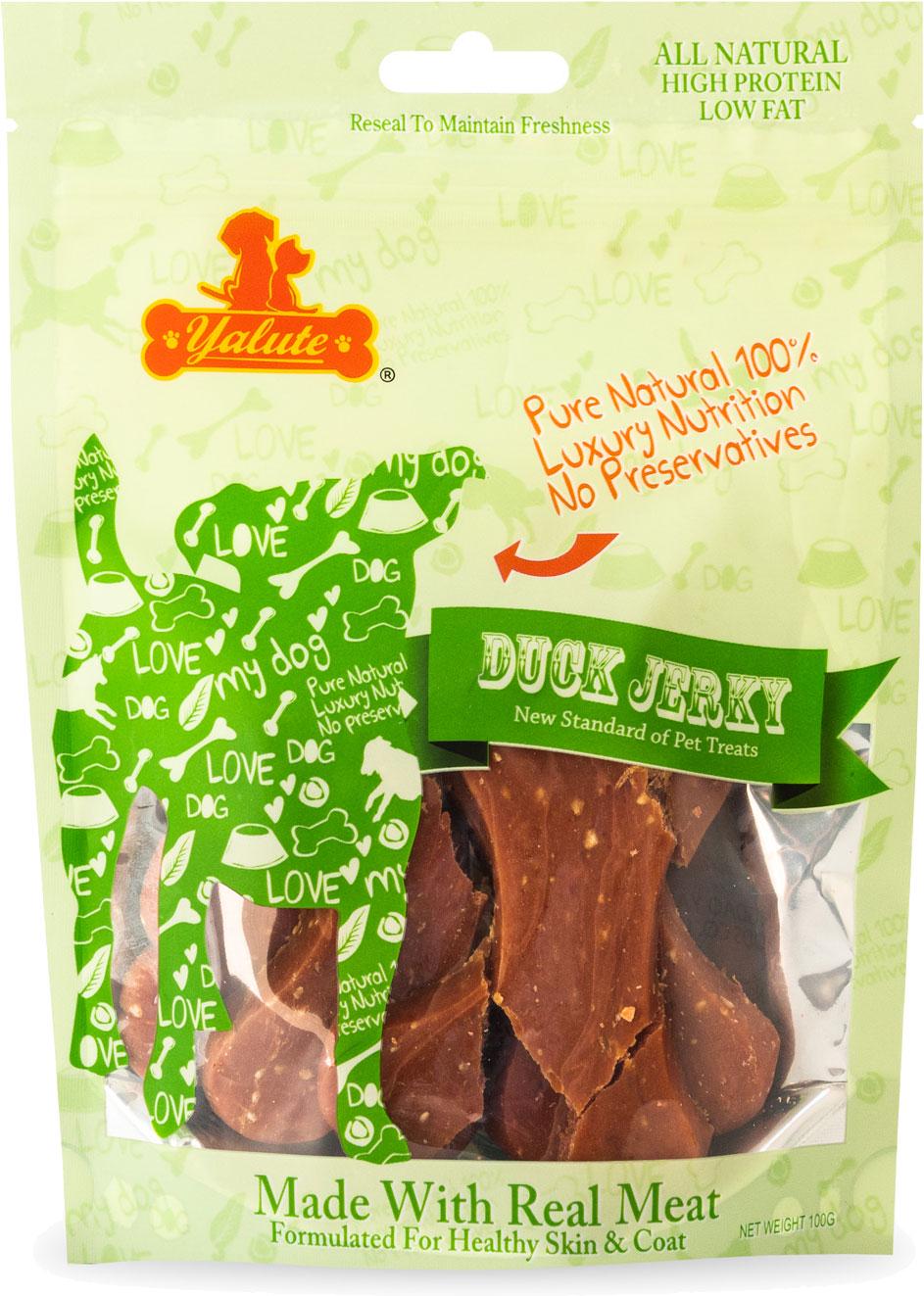 Лакомство для собак Yalute Bone Shape of Duck and Banana утка и банан 100 г (4820261920505)