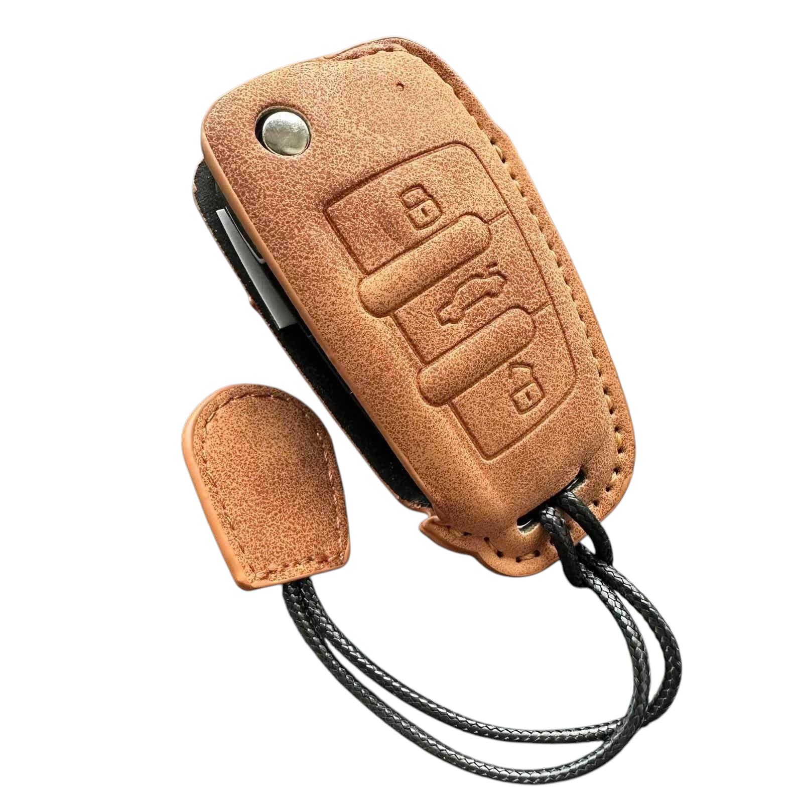 Чехол кожаный для ключа Audi (au1mfb)