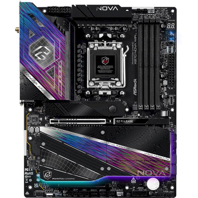 Материнська плата ASRock X870 NOVA WIFI ATX Black (51ddef5f)