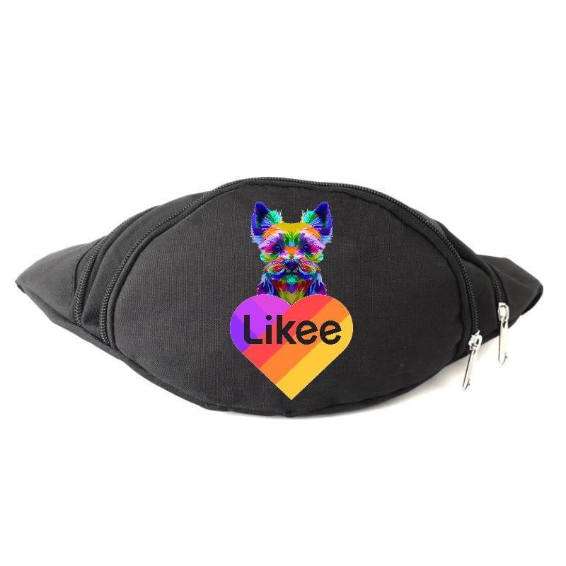Поясные сумки-бананка Likee OB-L-02 Черный (1267577025) Поясные сумки-бананка Likee OB-L-02 Черный (1267577025)