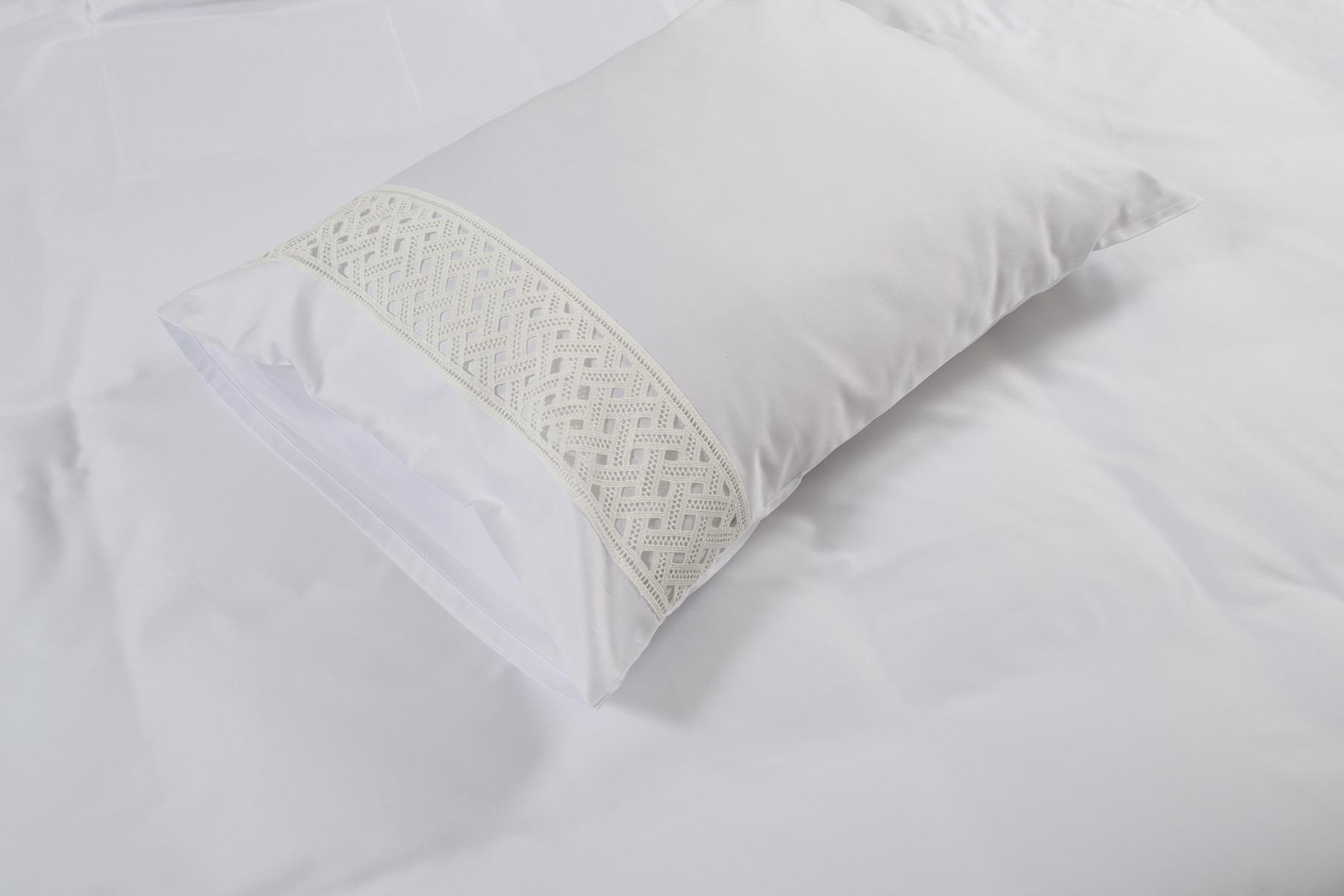 Підковдра з наволочками Penelope Delfina beyaz 200х220/50х70 см 2 шт. Білий (28584491) - фото 2 Підковдра з наволочками Penelope Delfina beyaz 200х220/50х70 см 2 шт. Білий (28584491) - фото 2