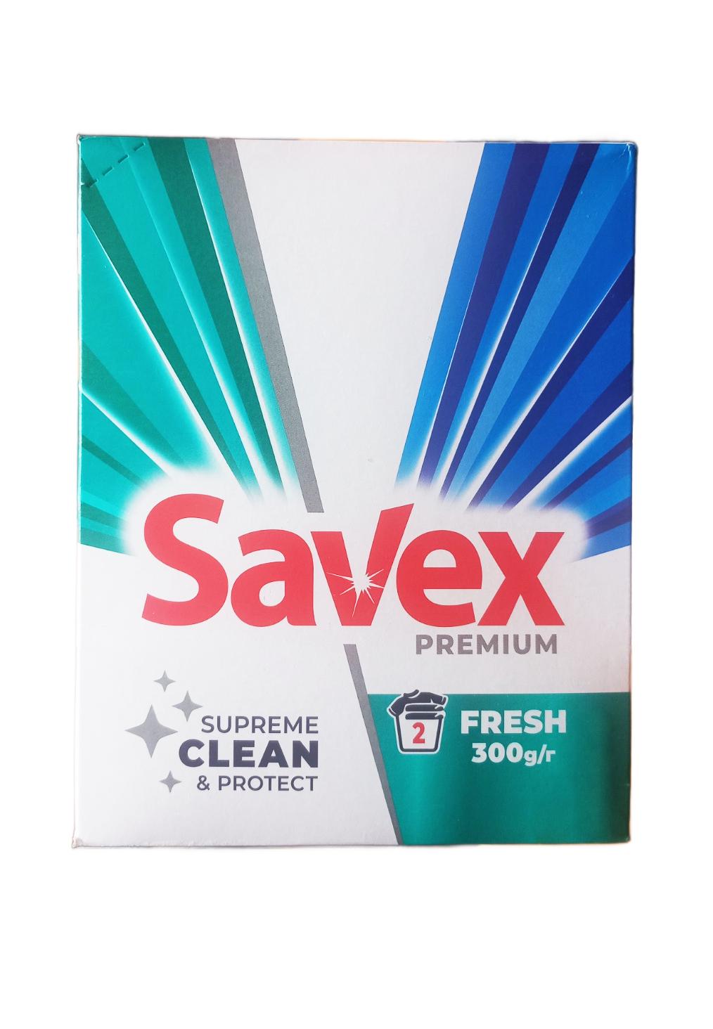 Пральний порошок Savex 2в1 FRESH автоматичне прання 300 г (130849) Пральний порошок Savex 2в1 FRESH автоматичне прання 300 г (130849)