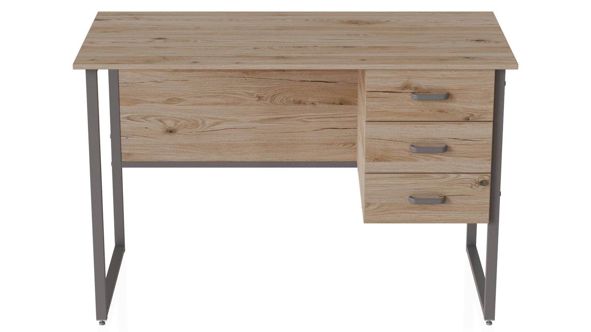 Стол компьютерный Ferrum-decor Гарри ДСП 16 мм 75x120x70 см Серый/Дуб Сан-Марино (FRD-101474) Стол компьютерный Ferrum-decor Гарри ДСП 16 мм 75x120x70 см Серый/Дуб Сан-Марино (FRD-101474)