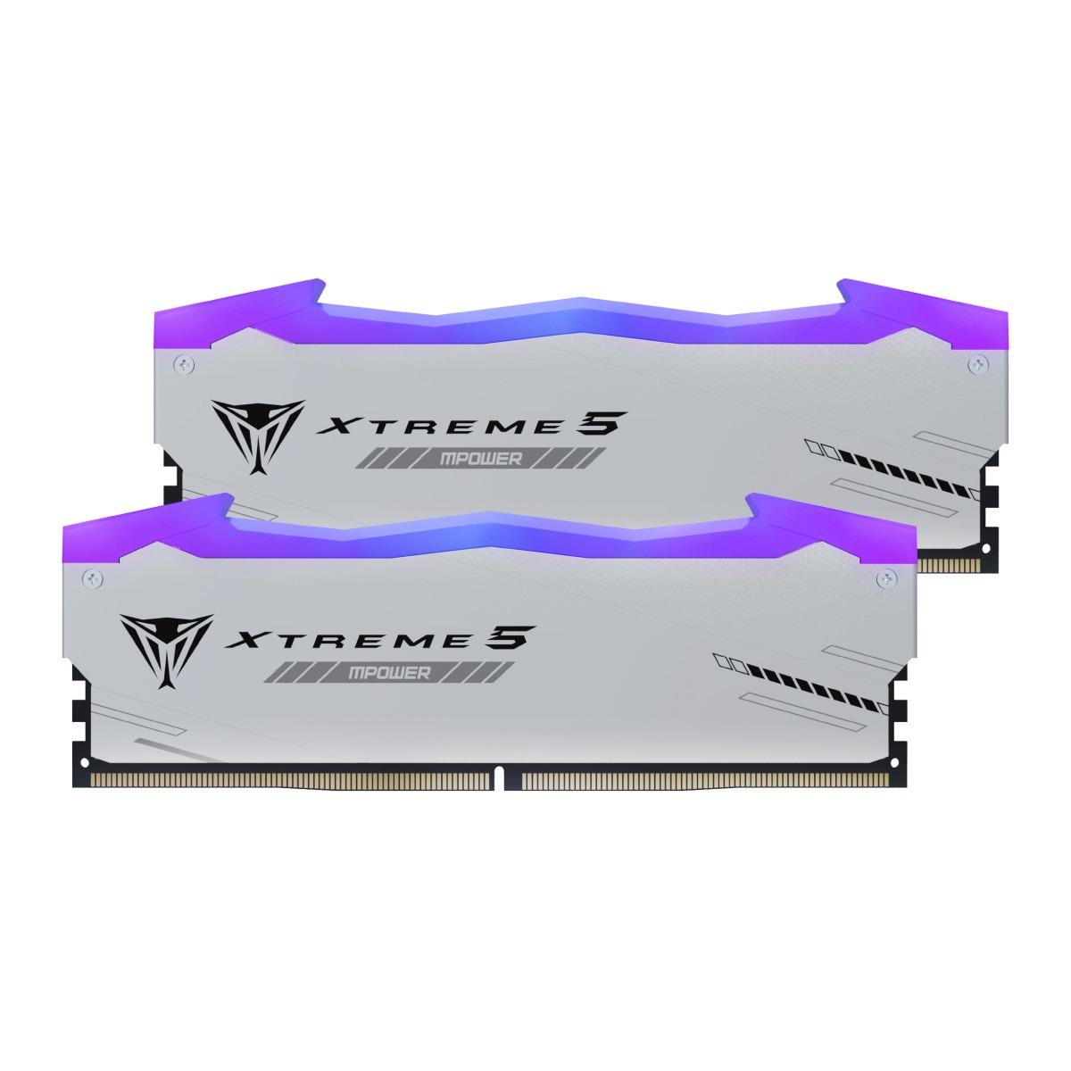 Оперативная память с подсветкой Patriot Viper Xtreme 5 MPOWER RGB 32 Гб DDR5 6000 MHz (PVXR532G60C30KM)