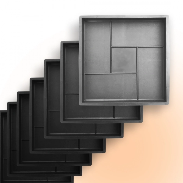 Форми для тротуарної плитки Верес-2007 Лабіринт 300х300 мм 25 шт. (1010825-3142) - фото 1 Форми для тротуарної плитки Верес-2007 Лабіринт 300х300 мм 25 шт. (1010825-3142) - фото 1