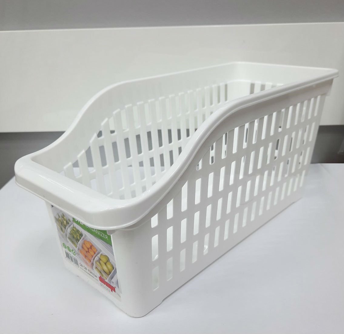 Лоток в холодильник низкий Dunya Plastik 290х100х140 мм (07402)